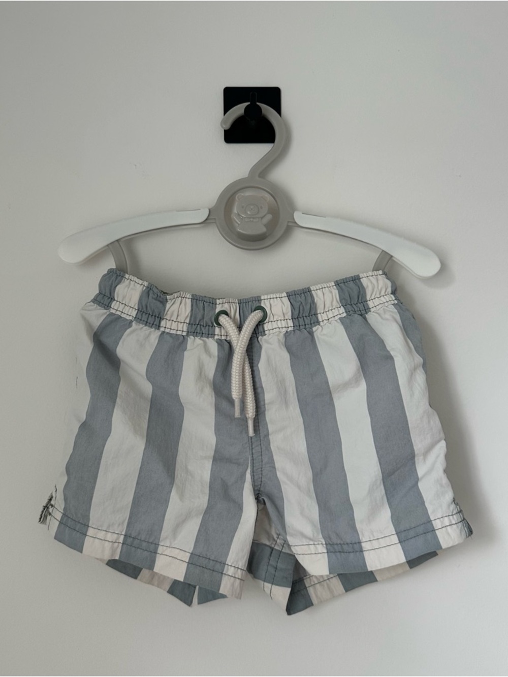 Little Planet Striped Drawstring Swim Shorts